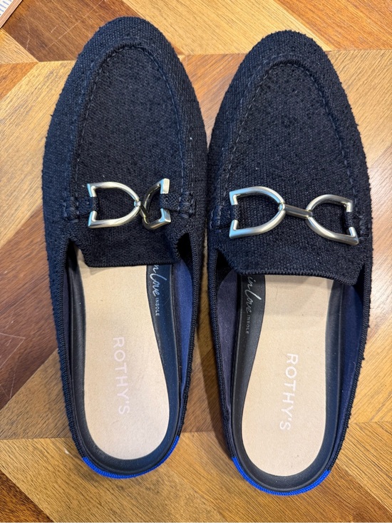 Rothy's Shoes - Rothy's Double Bit Loafer Mule size 10 black